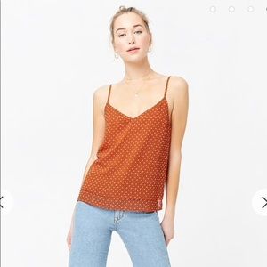 XXI layered polka dot cami size small